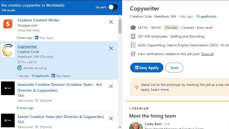 Copy Writers Demand in 2024