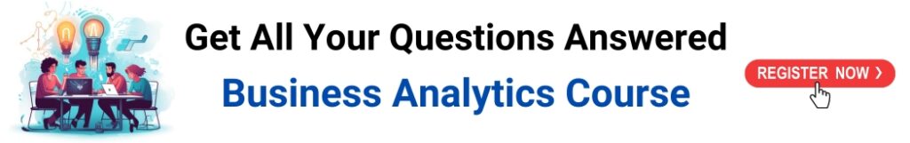 Business Analytics Course