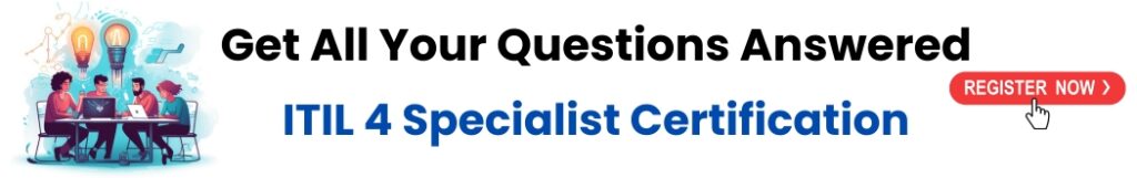 ITIL Specialist Certification