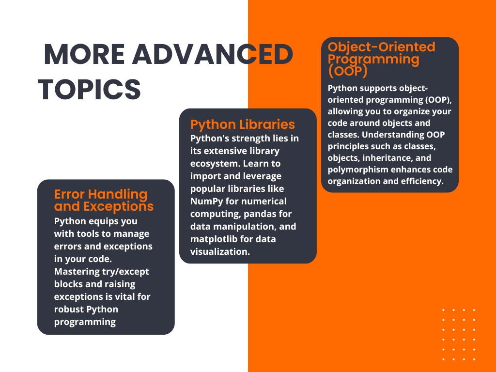 More Advanced Topics