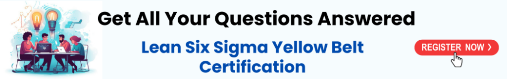Lean Six Sigma Yellow Belt Certification