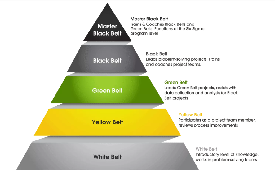 Yellow Belt Pathways to Further Certification